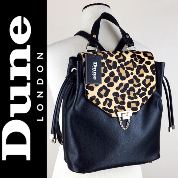 dune backpack leopard